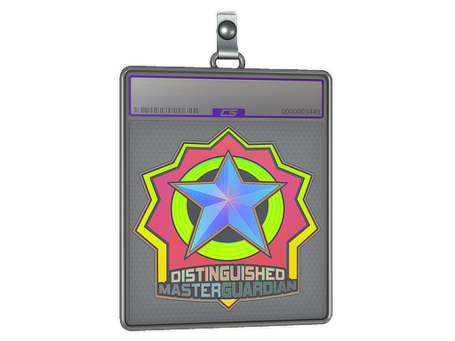 Sticker Slab | Distinguished Master Guardian