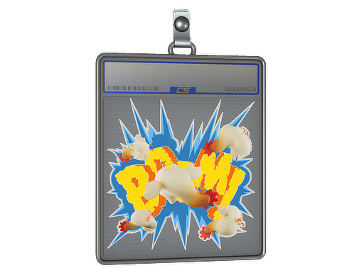 Sticker Slab | Boom - CS2 Sticker