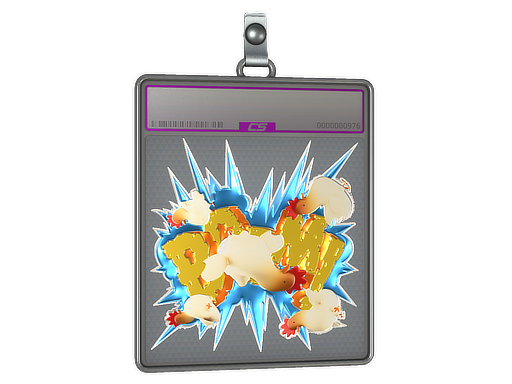 Sticker Slab | Boom (Foil) - CS2 Sticker