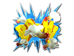 Sticker | Boom | Foil