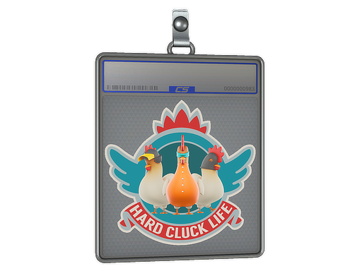 Sticker Slab | Hard Cluck Life - CS2 Sticker
