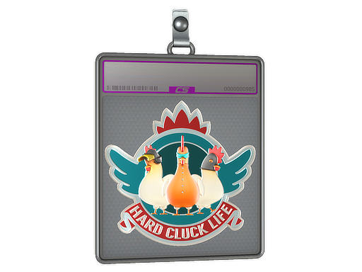 Sticker Slab | Hard Cluck Life - CS2 Sticker