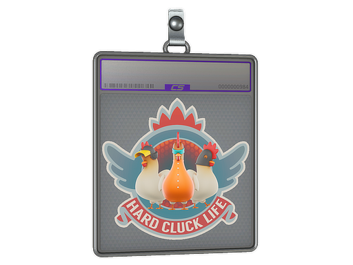 Sticker Slab | Hard Cluck Life (Holo) - CS2 Sticker