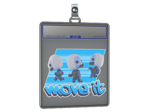 Sticker Slab | Move It - CS2 Sticker