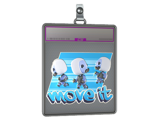 Sticker Slab | Move It (Foil) - CS2 Sticker