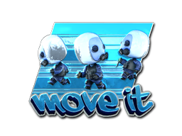 Sticker | Move It | Foil