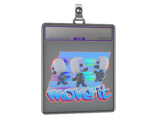 Sticker Slab | Move It - CS2 Sticker