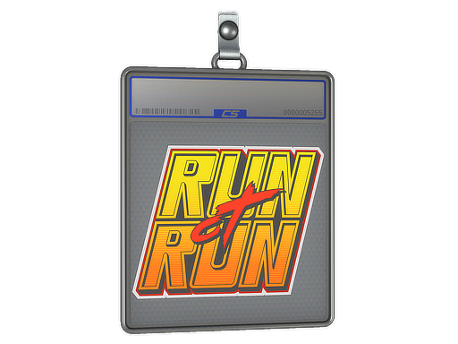 Sticker Slab | Run CT, Run - CS2 Sticker