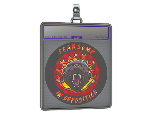 Sticker Slab | Fearsome (Holo) - CS2 Sticker