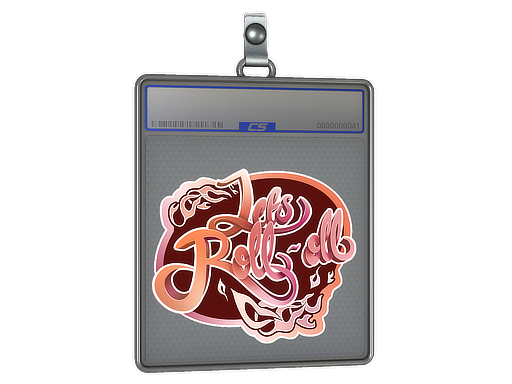 Sticker Slab | Let's Roll-oll - CS2 Sticker