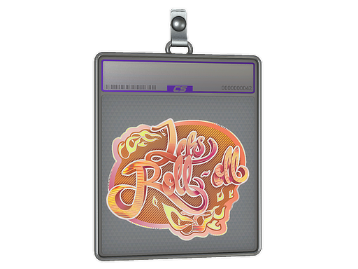Sticker Slab | Let's Roll-oll (Holo) - CS2 Sticker
