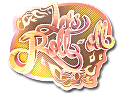 CS2 Sticker | Let's Roll-oll (Holo)