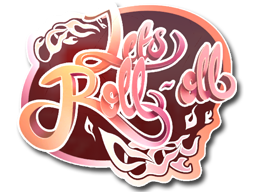 CS2 Sticker | Let's Roll-oll