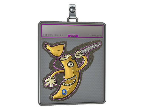 Sticker Slab | Stupid Banana (Foil) - CS2 Sticker