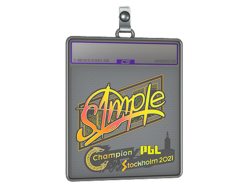 Sticker Slab | s1mple | Stockholm 2021