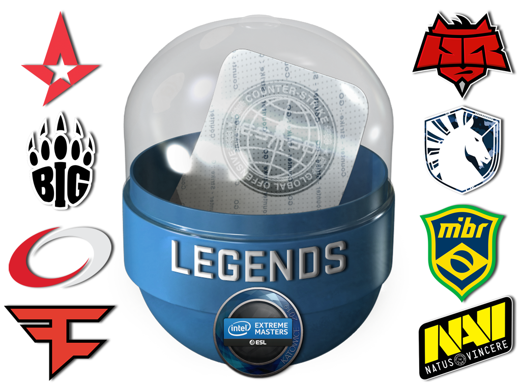 Katowice 2019 | Legends Holo/Foil Legends