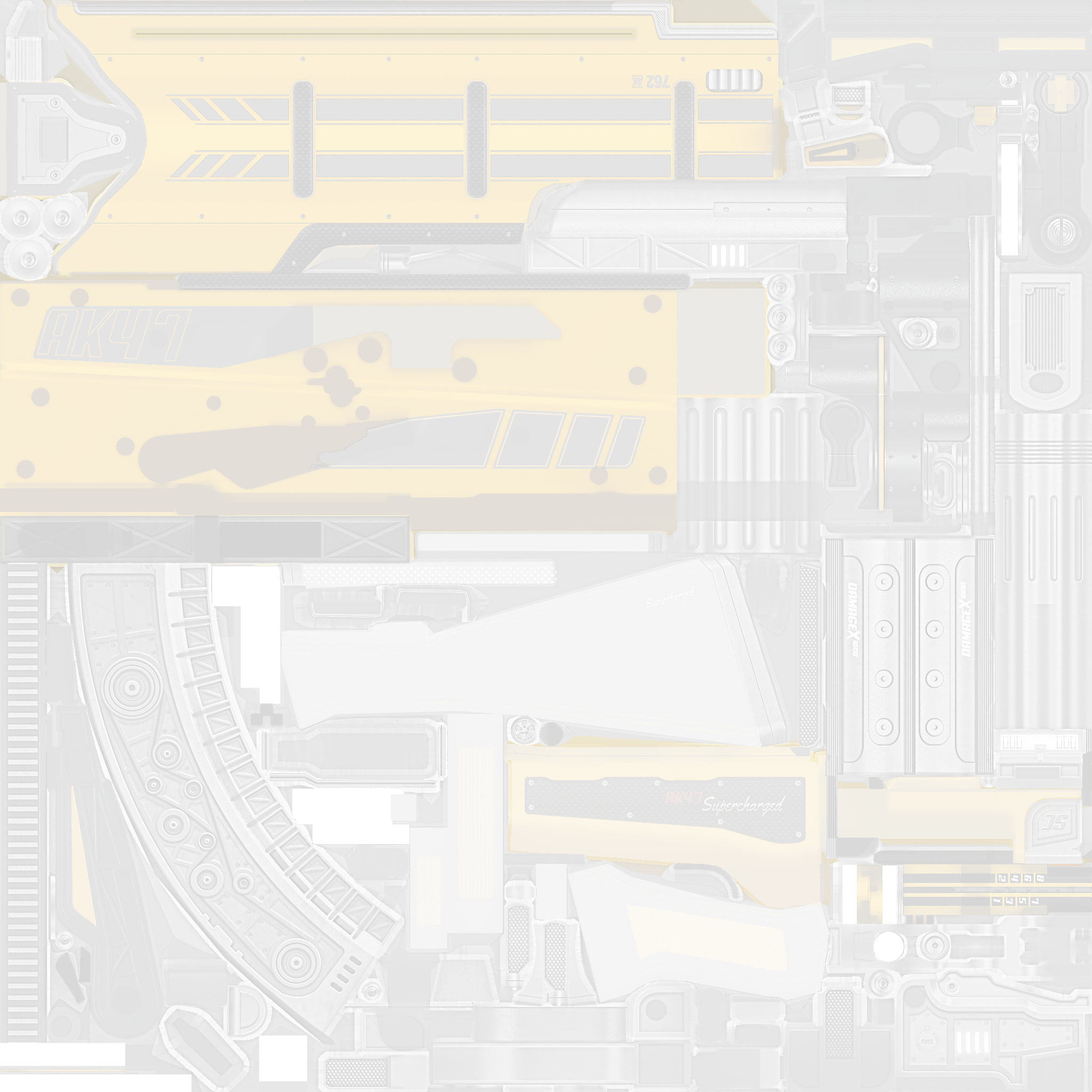StatTrak™ AK-47 | Fuel Injector (Battle-Scarred) Texture #1