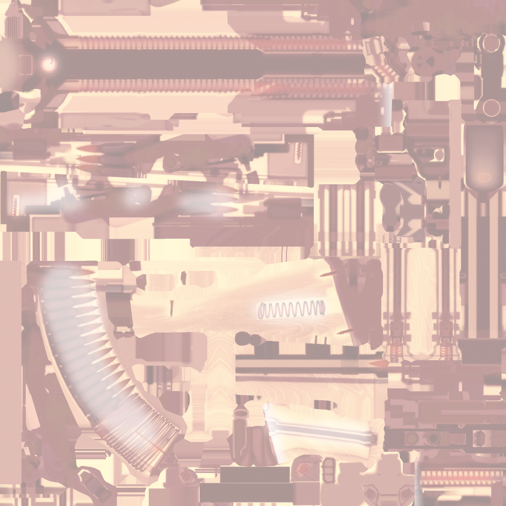 AK-47 | X-Ray (Field-Tested) Texture #1