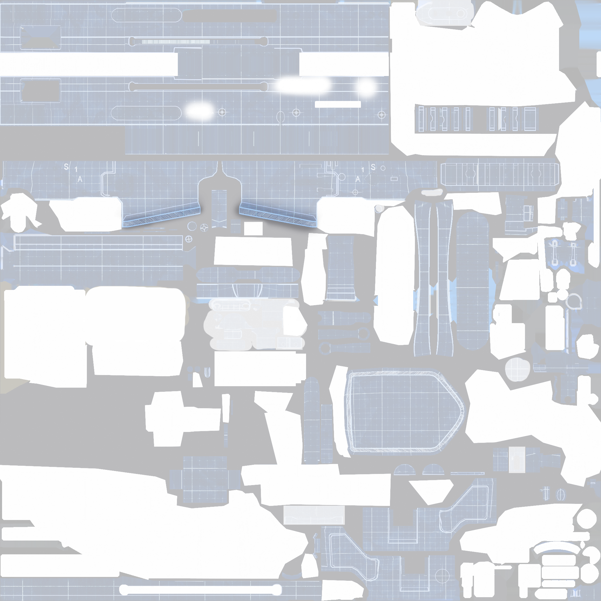 SCAR-20 | Blueprint (Battle-Scarred) Texture #1