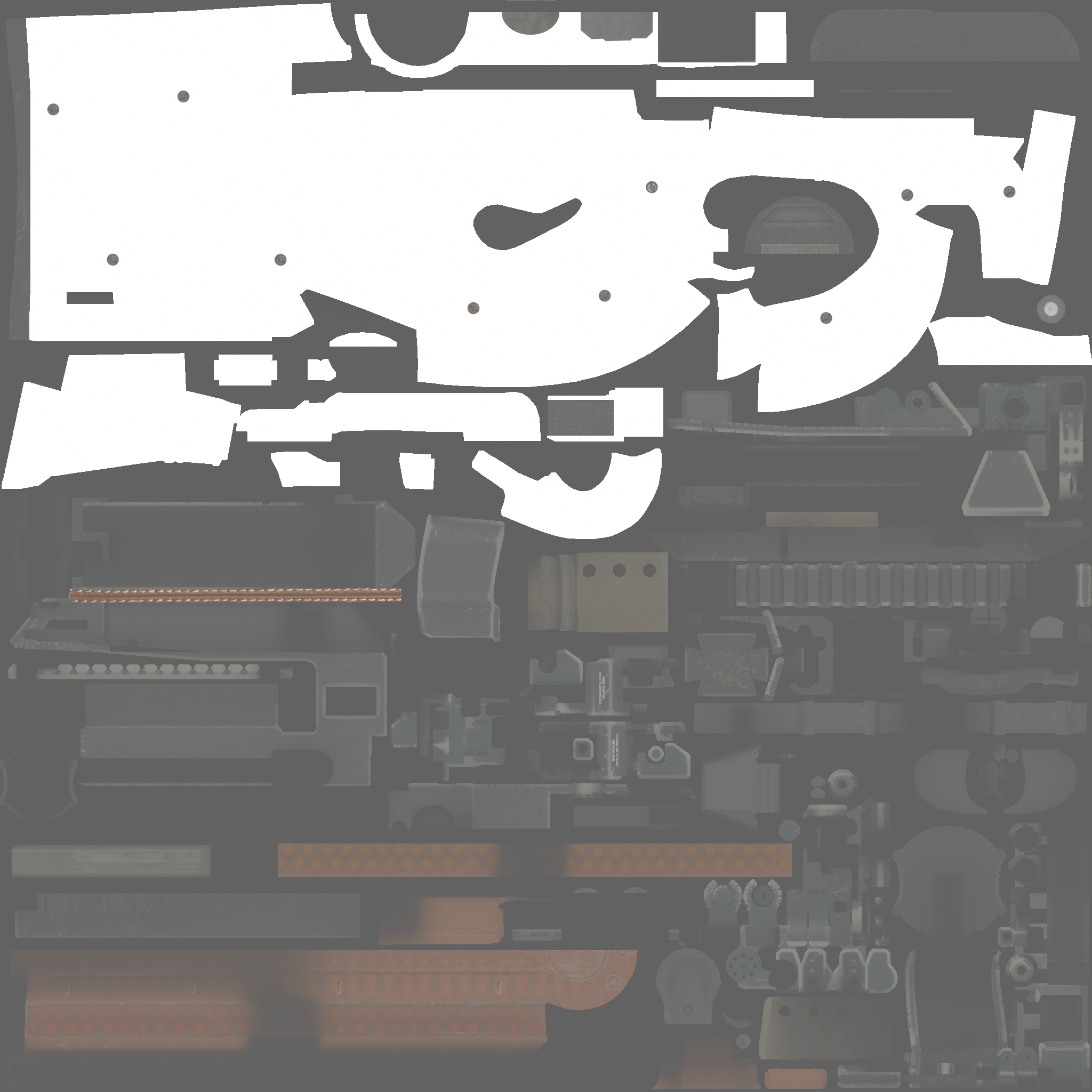 P90 | Leather (Factory New) Texture #1
