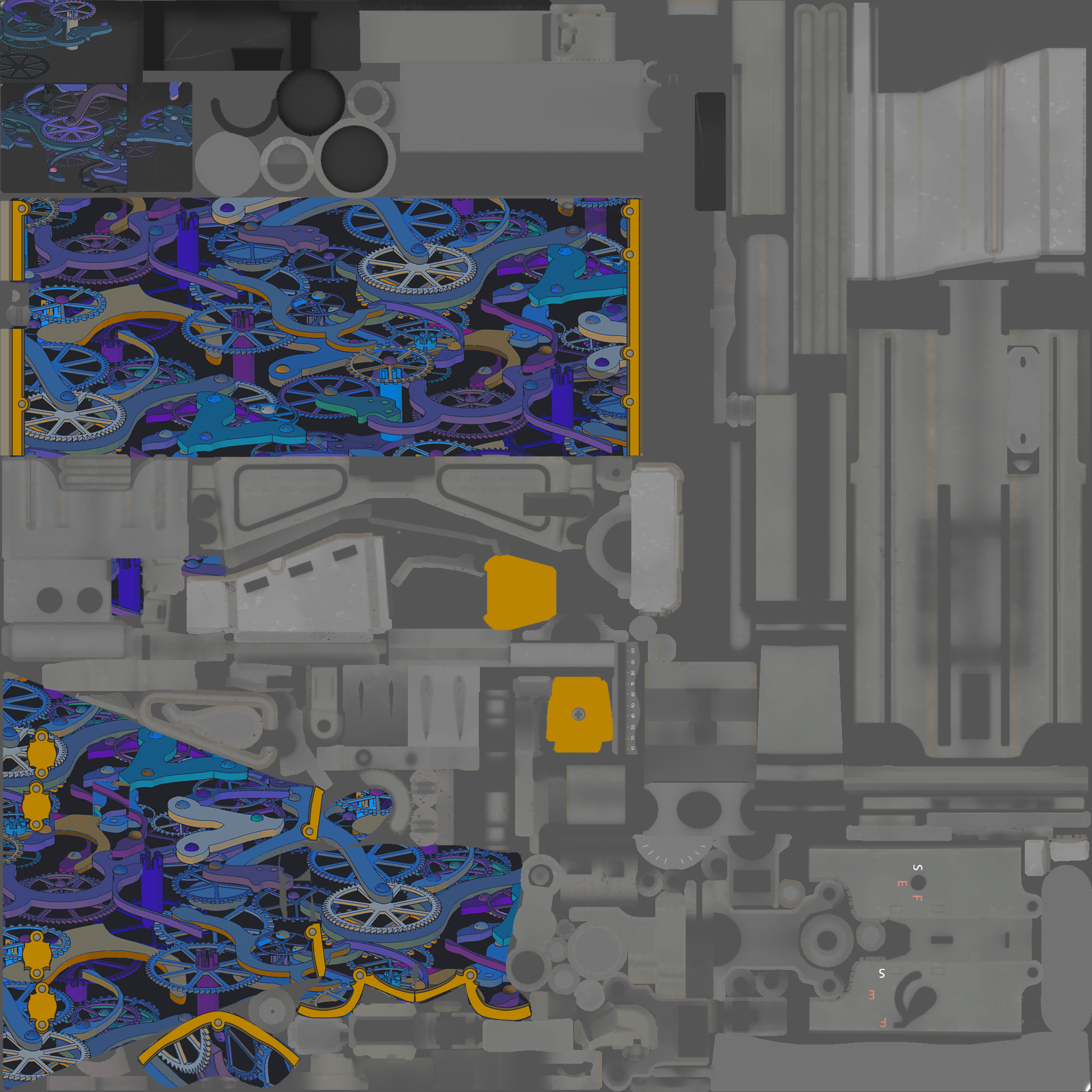 G3SG1 | Chronos (Well-Worn) Texture #1