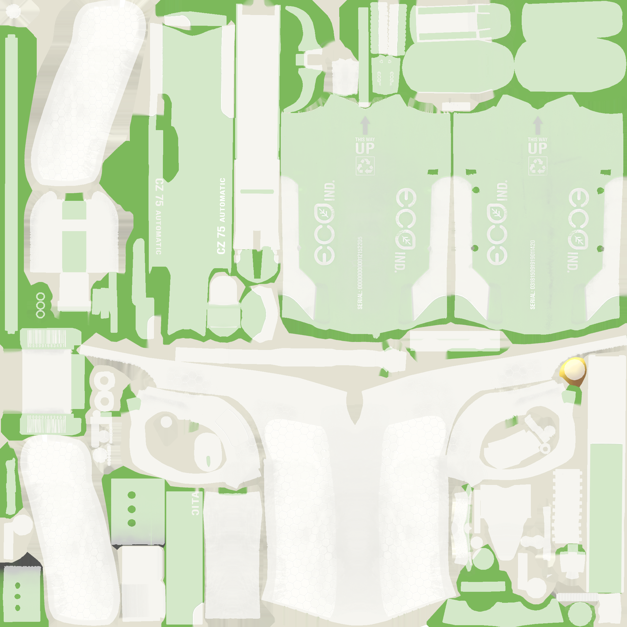 CZ75-Auto | Eco (Factory New) Texture #1
