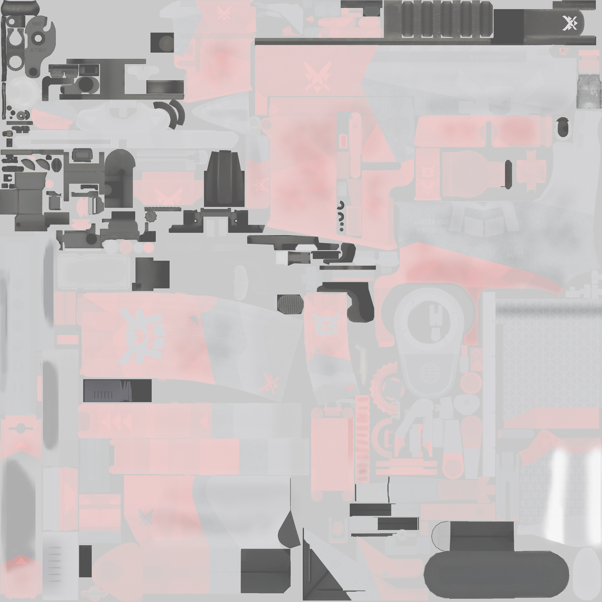 StatTrak™ M4A4 | Evil Daimyo (Factory New) Texture #1