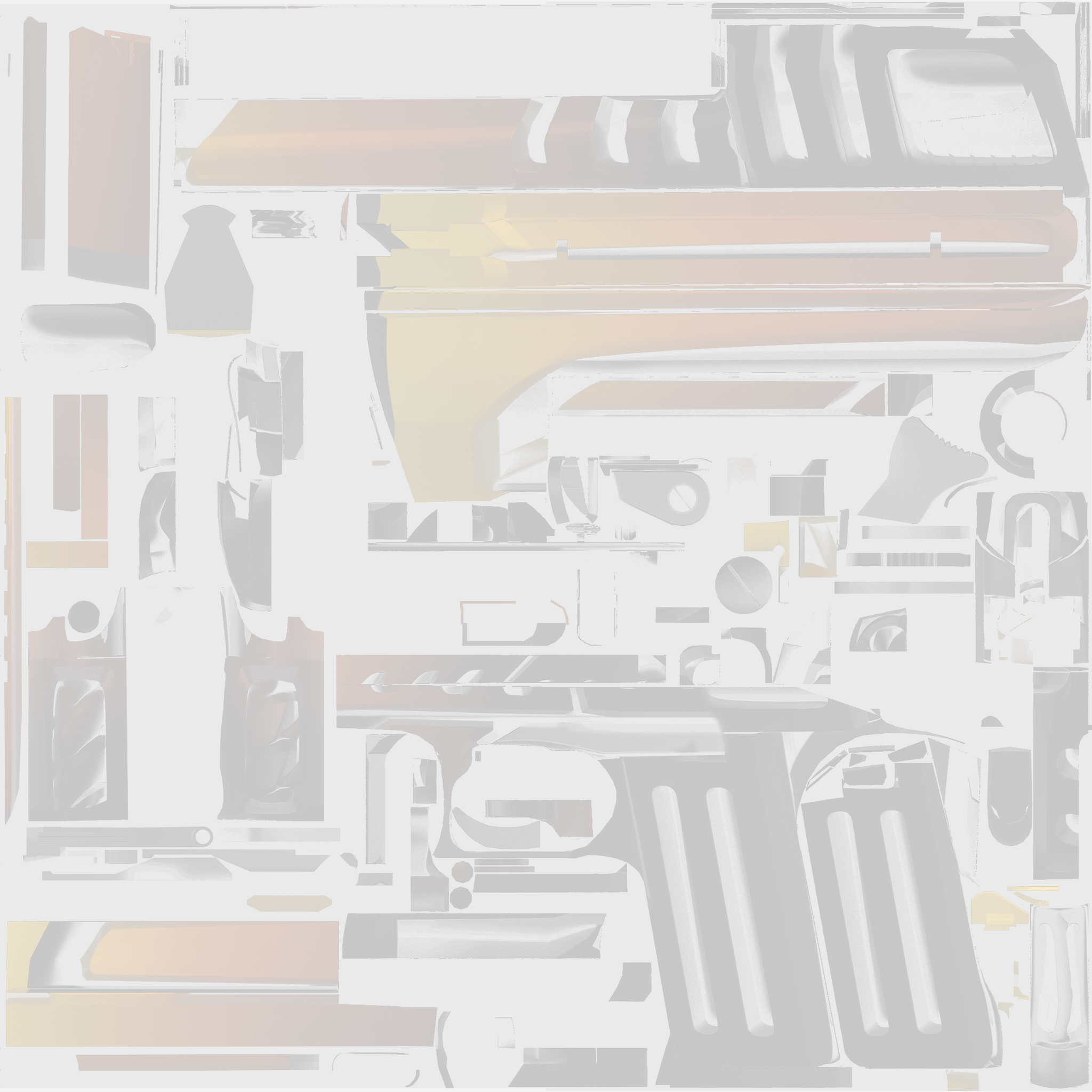 Desert Eagle | Light Rail (Factory New) Texture #1