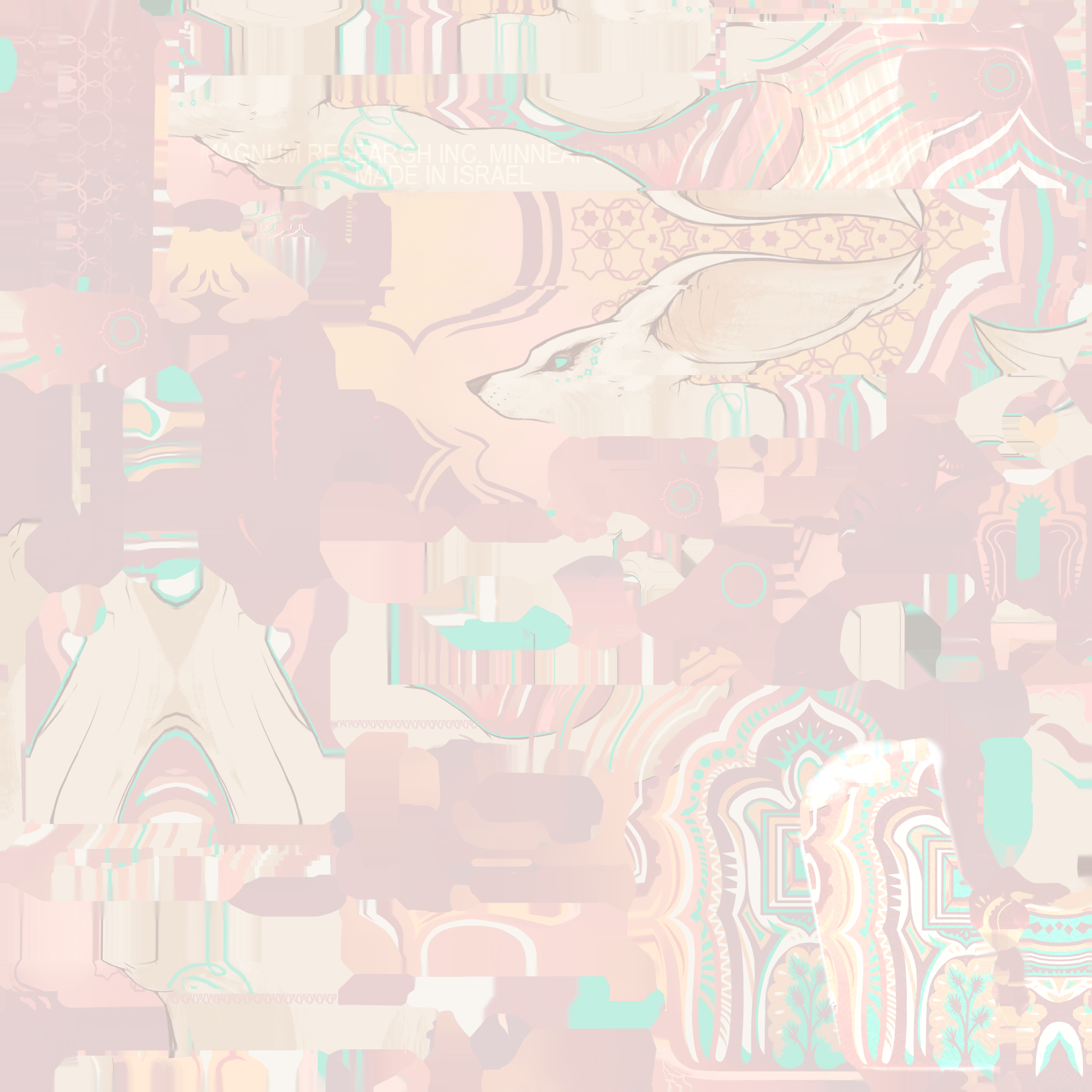 Souvenir Desert Eagle | Fennec Fox (Battle-Scarred) Texture #1