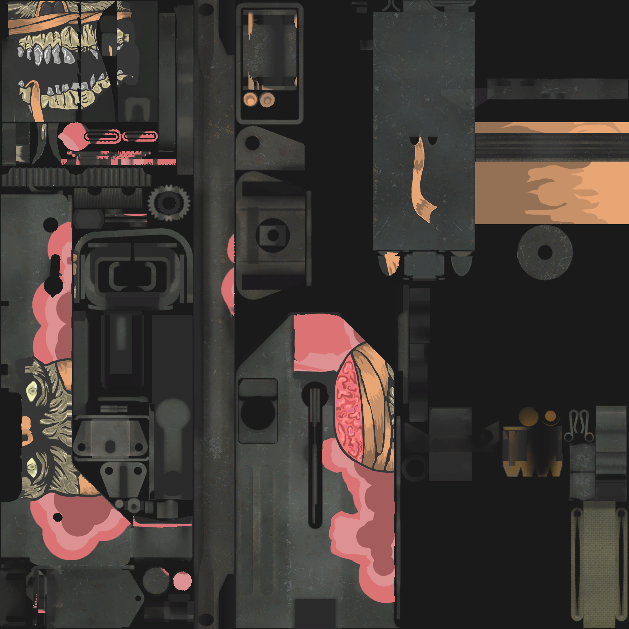 StatTrak™ MAC-10 | Curse (Factory New) Texture #1