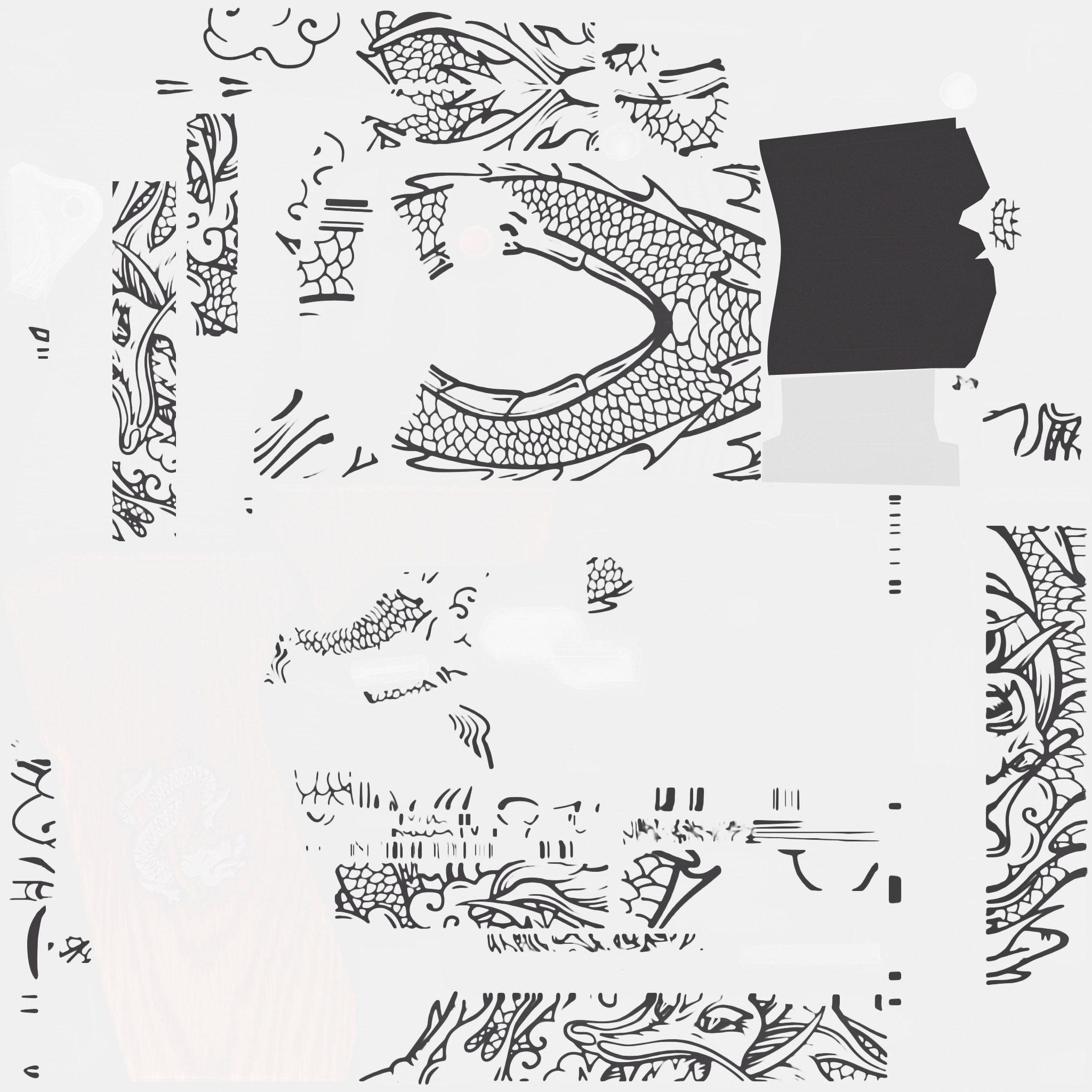 Dual Berettas | Dualing Dragons (Factory New) Texture #1