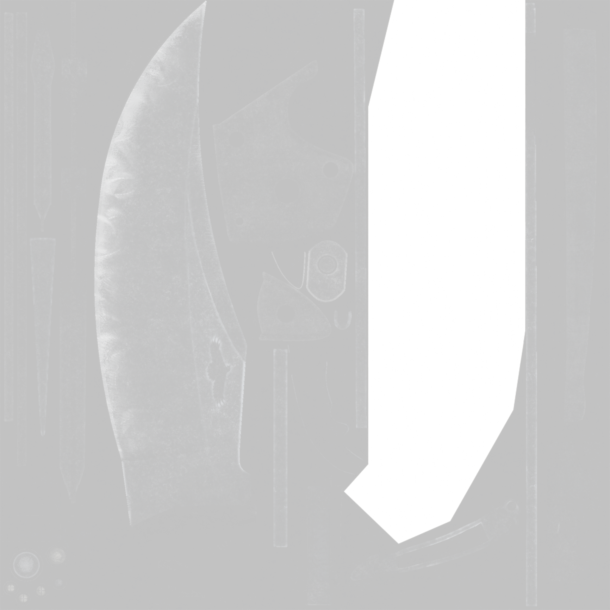 ★ Falchion Knife | Black Laminate (Factory New) Texture #1