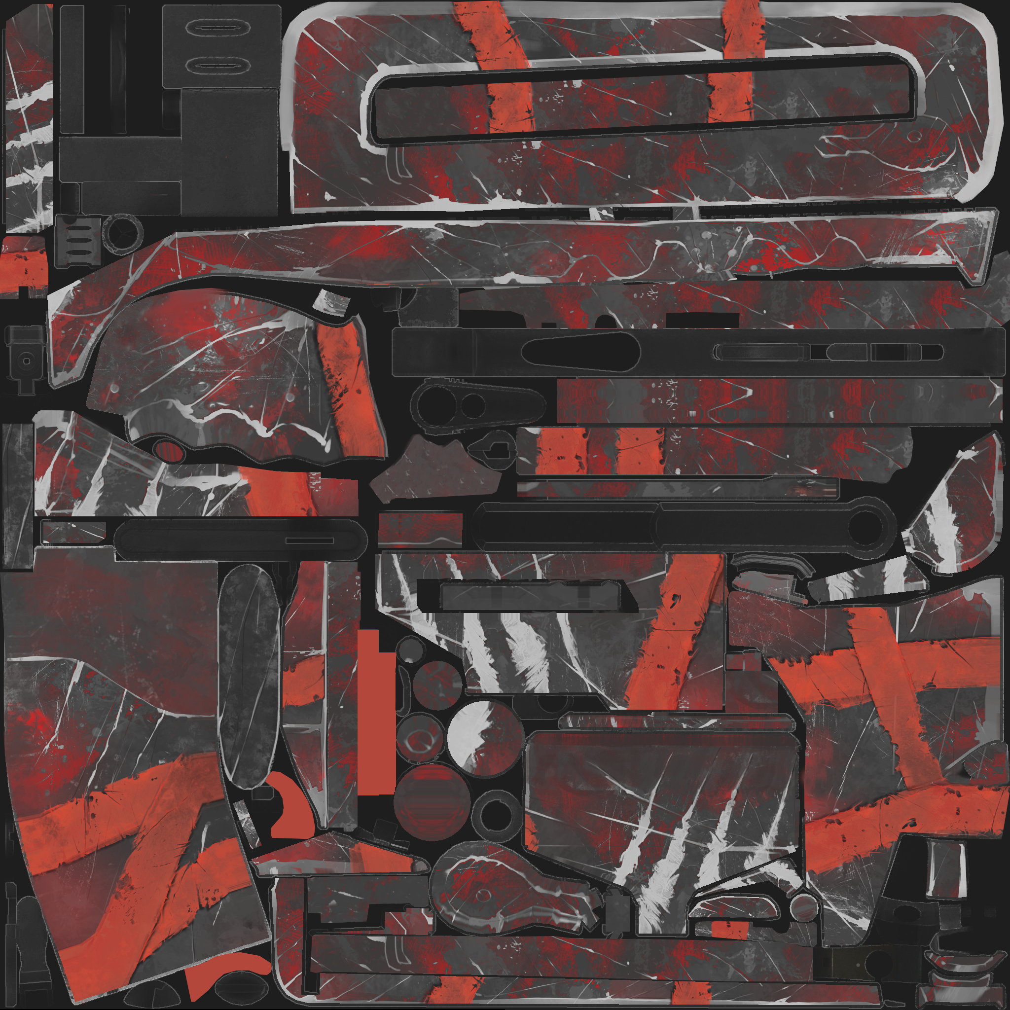 StatTrak™ FAMAS | Survivor Z (Battle-Scarred) Texture #1
