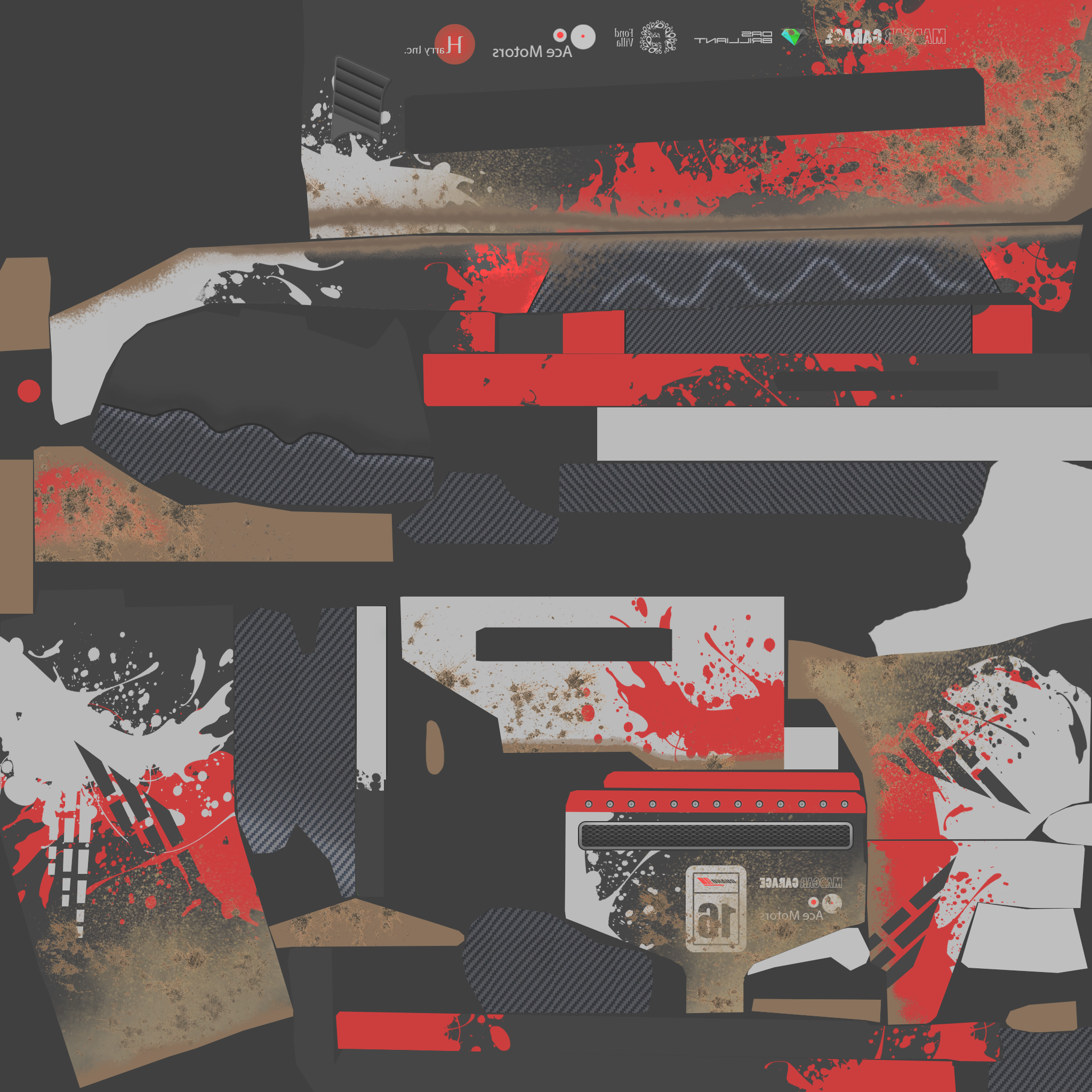 StatTrak™ FAMAS | Roll Cage (Factory New) Texture #1
