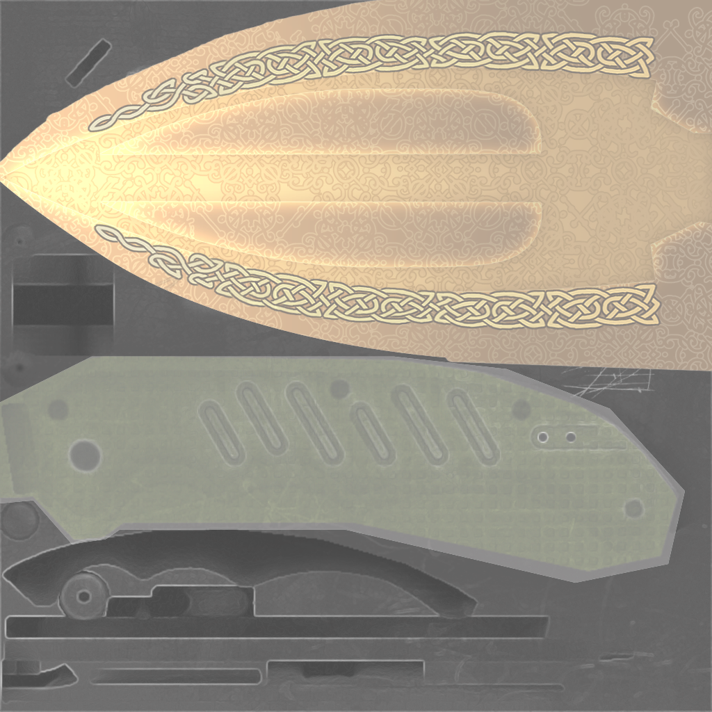 ★ Flip Knife | Lore (Factory New) Texture #1