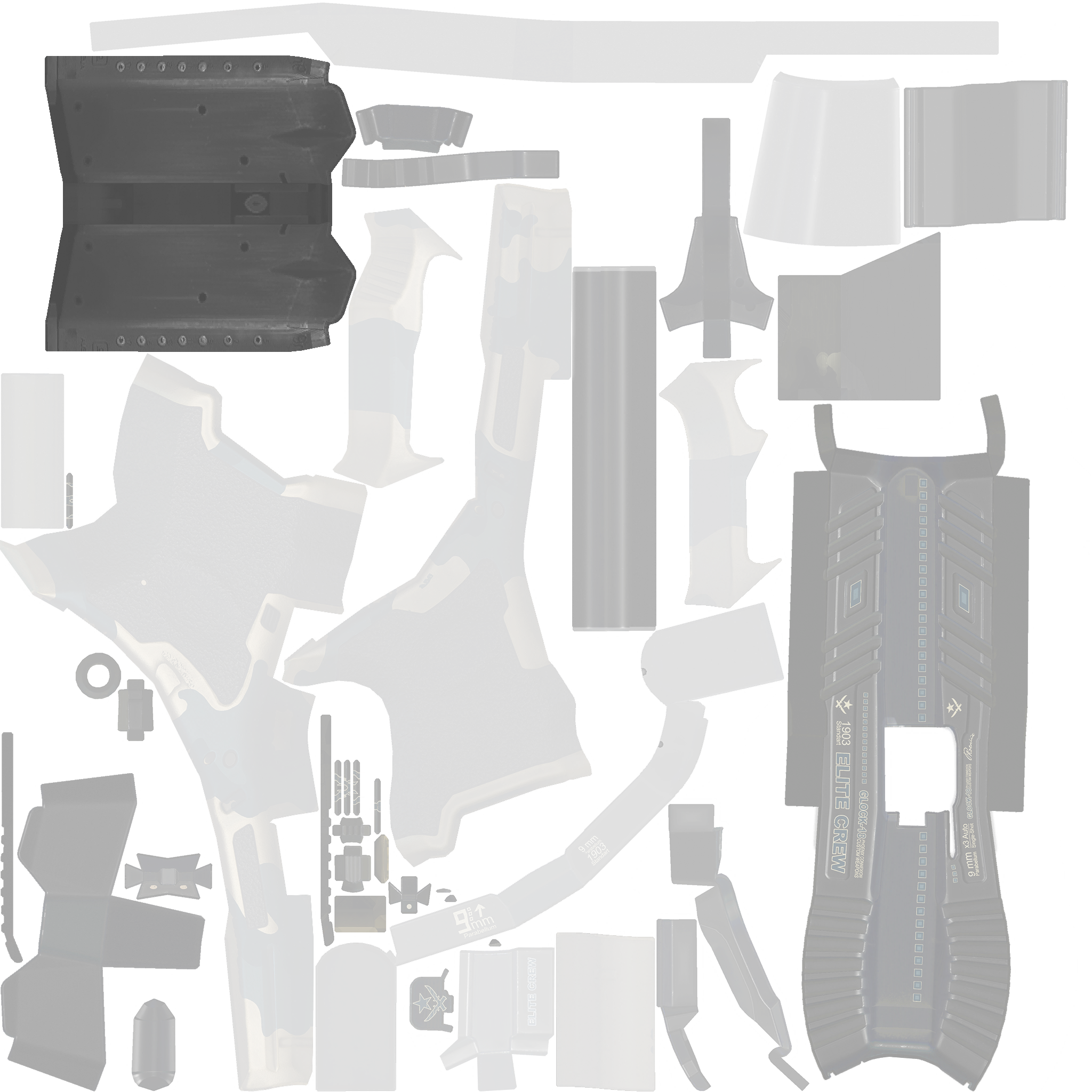 Glock-18 | Winterized (Factory New) Texture #1