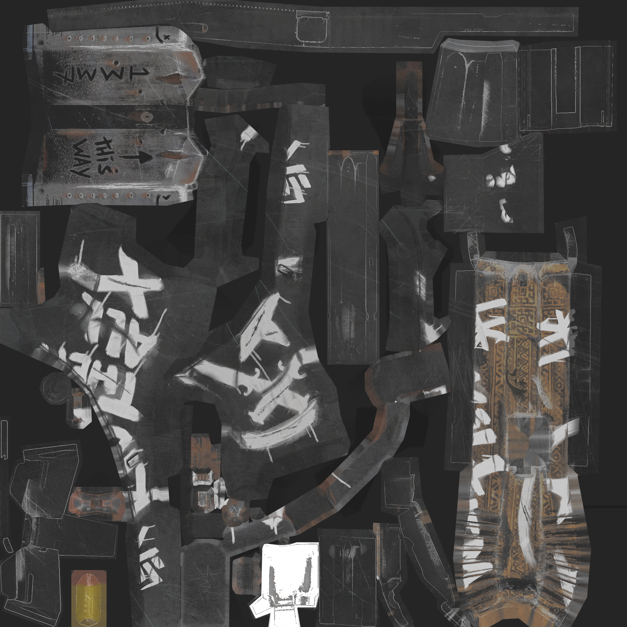 Glock-18 | Wasteland Rebel (Minimal Wear) Texture #1