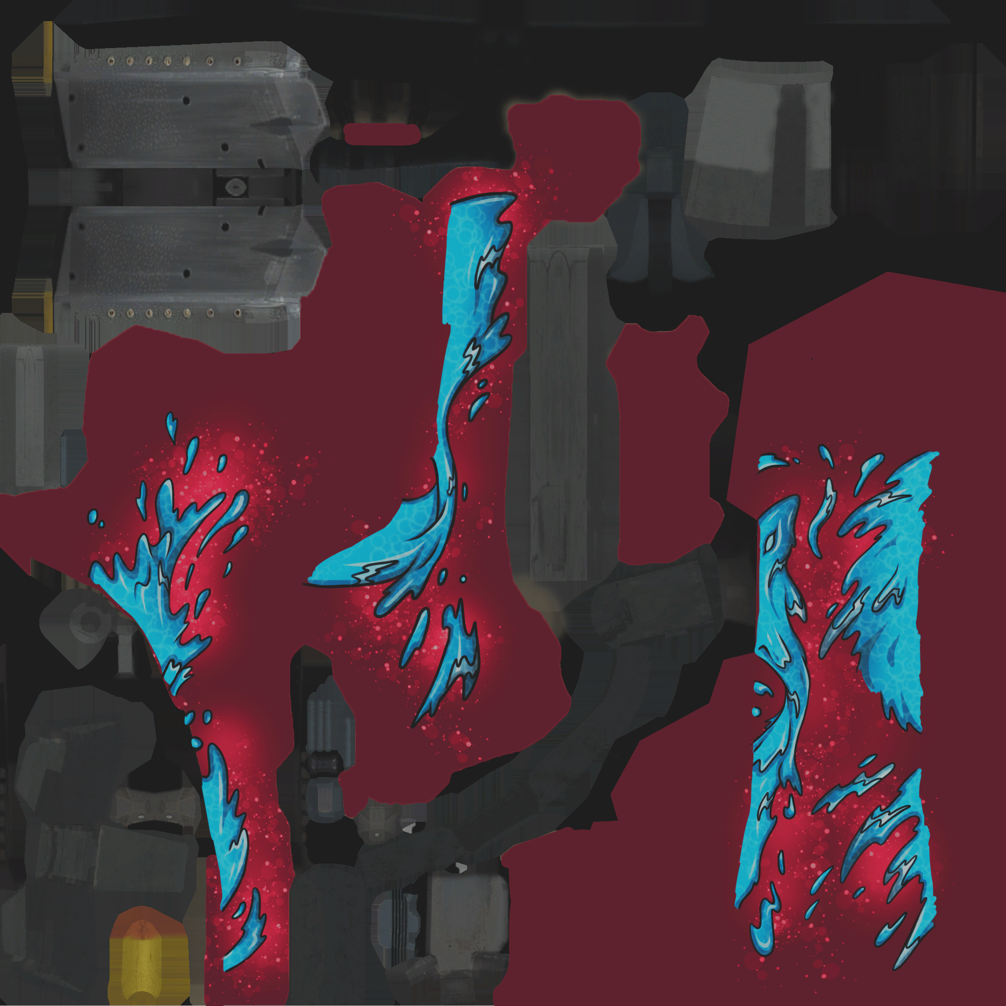 Glock-18 | Water Elemental (Minimal Wear) Texture #1
