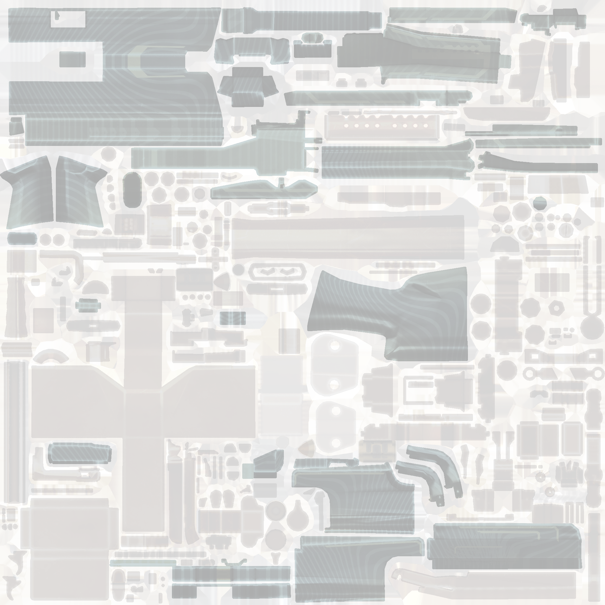 M249 | Submerged (Factory New) Texture #1