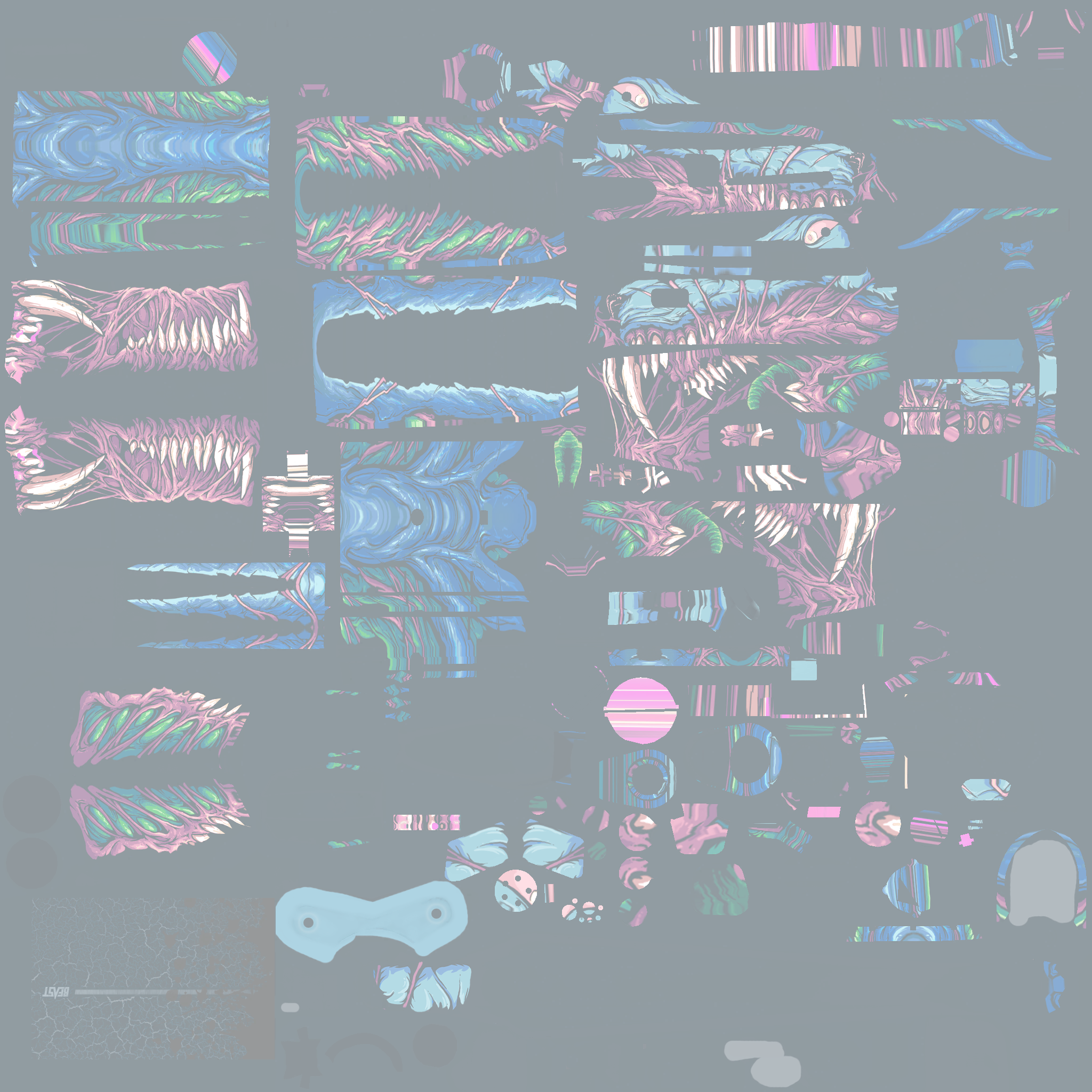 M4A1-S | Hyper Beast (Factory New) Texture #1