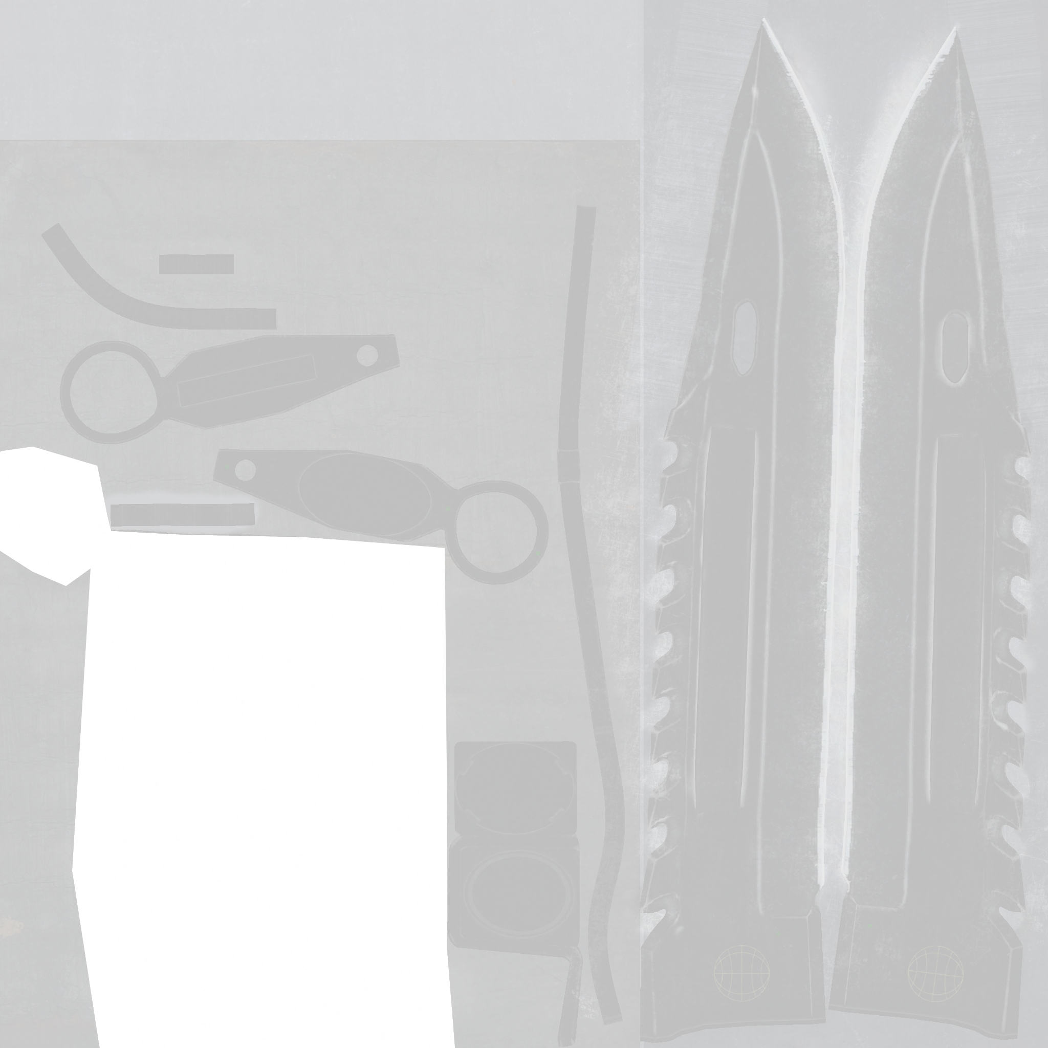 ★ StatTrak™ M9 Bayonet | Black Laminate (Factory New) Texture #1