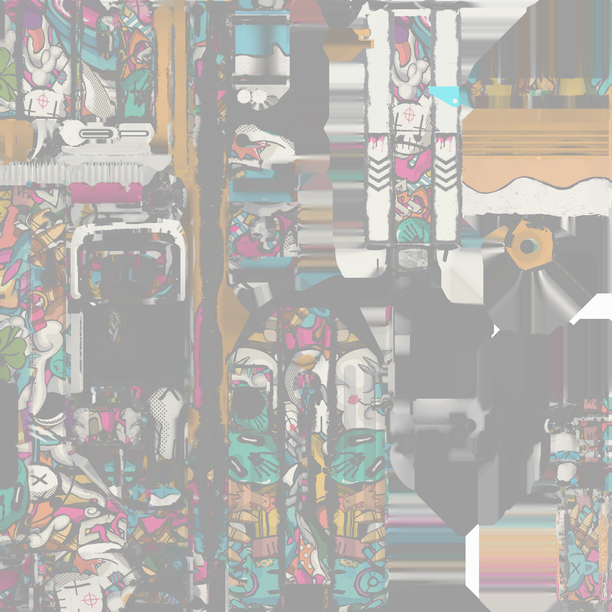 StatTrak™ MAC-10 | Toybox (Factory New) Texture #1
