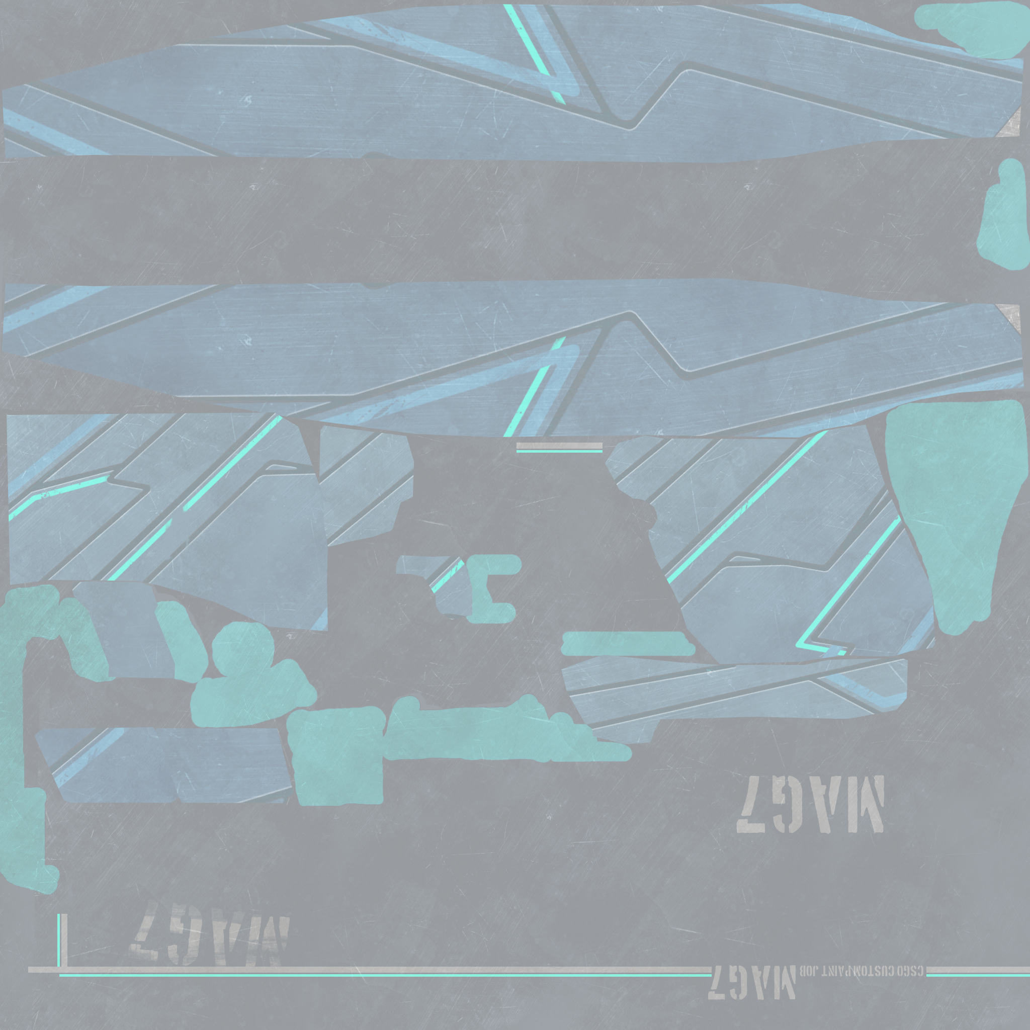 MAG-7 | Cobalt Core (Factory New) Texture #1