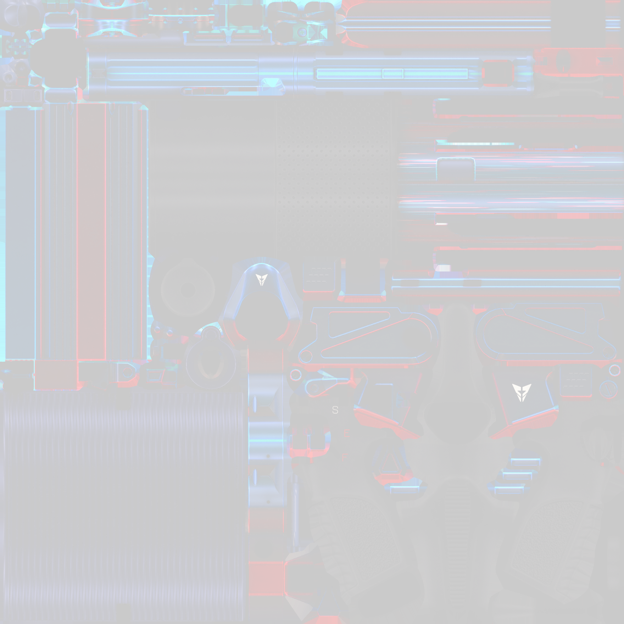 StatTrak™ MP5-SD | Liquidation (Factory New) Texture #1