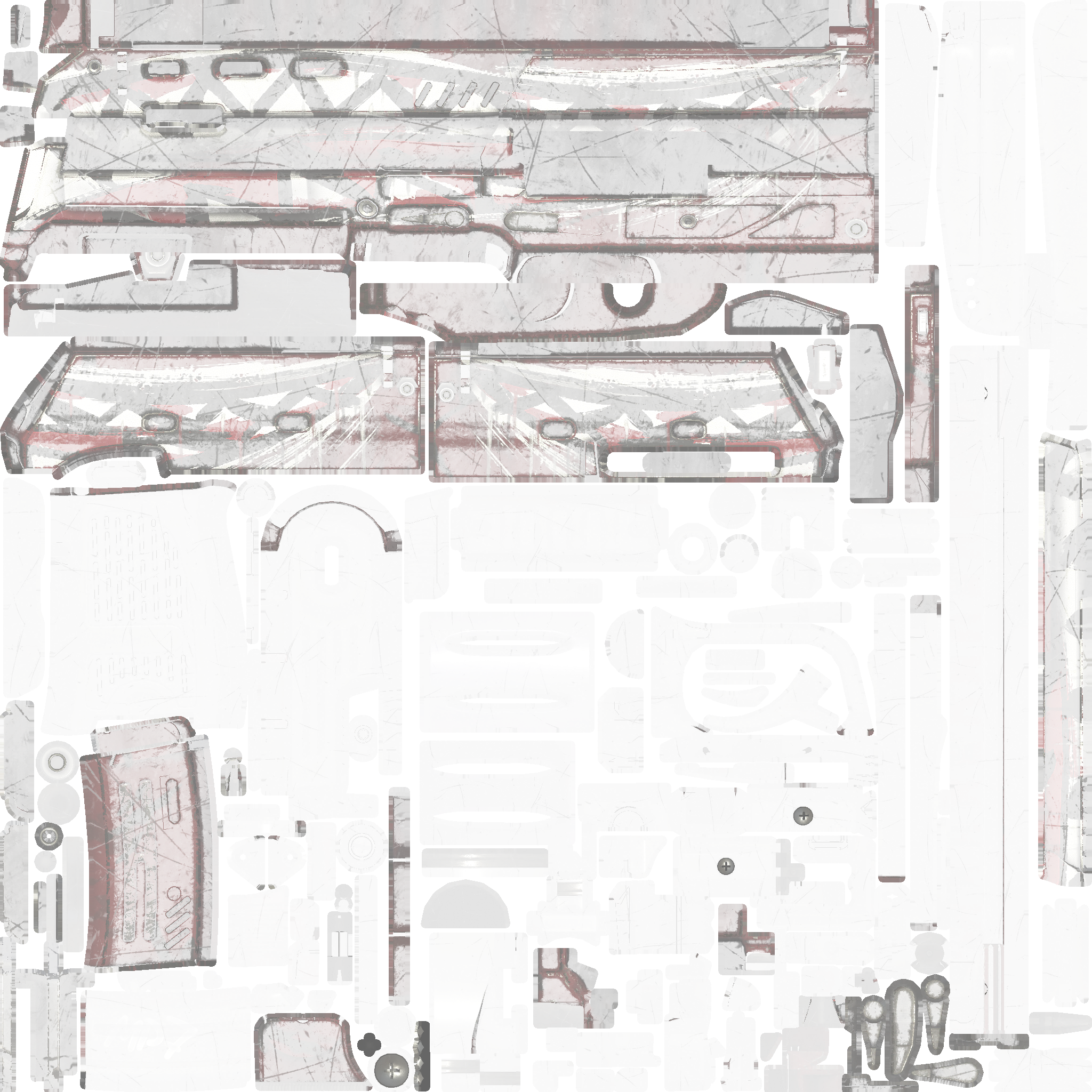 StatTrak™ MP7 | Mischief (Well-Worn) Texture #1