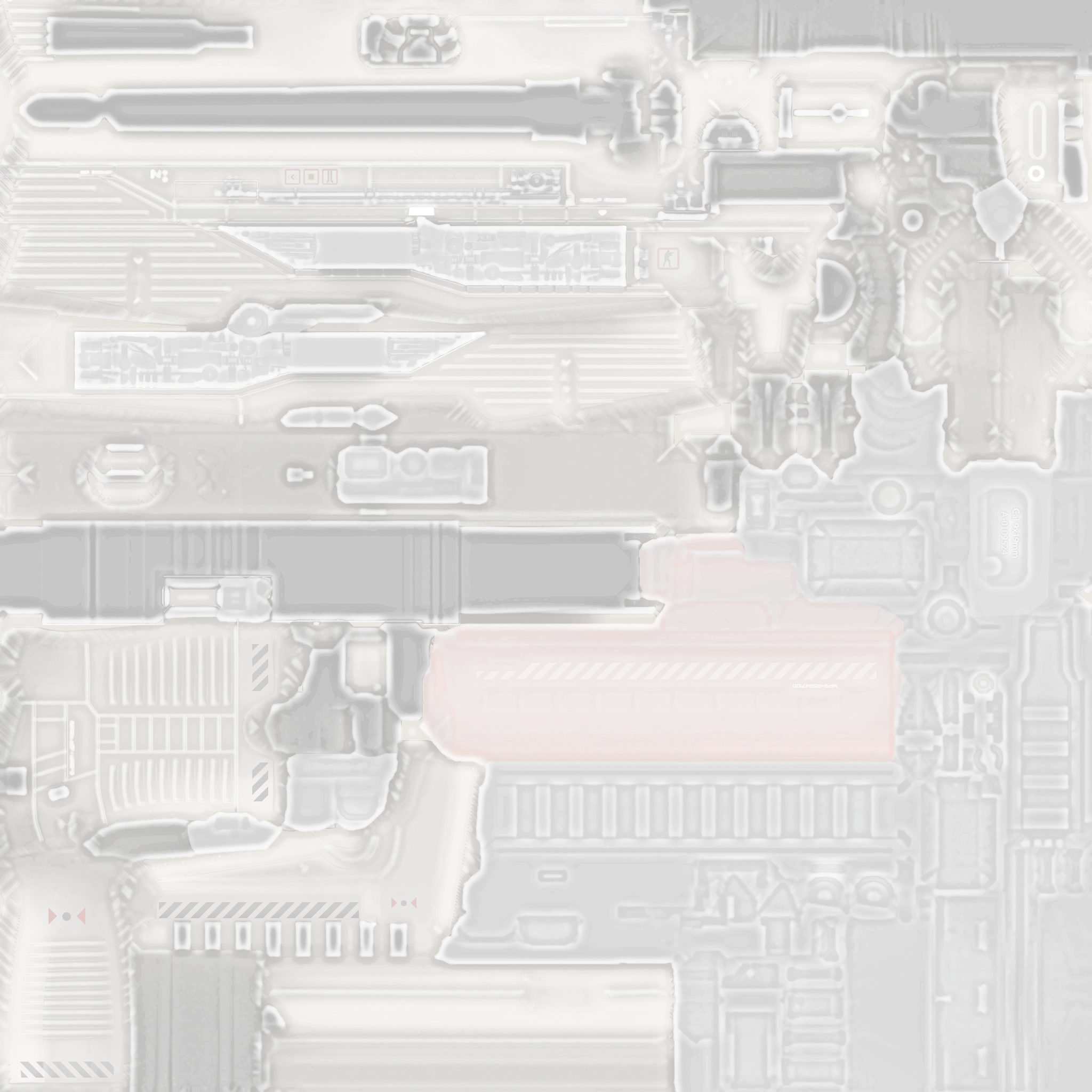 StatTrak™ MP9 | Airlock (Factory New) Texture #1