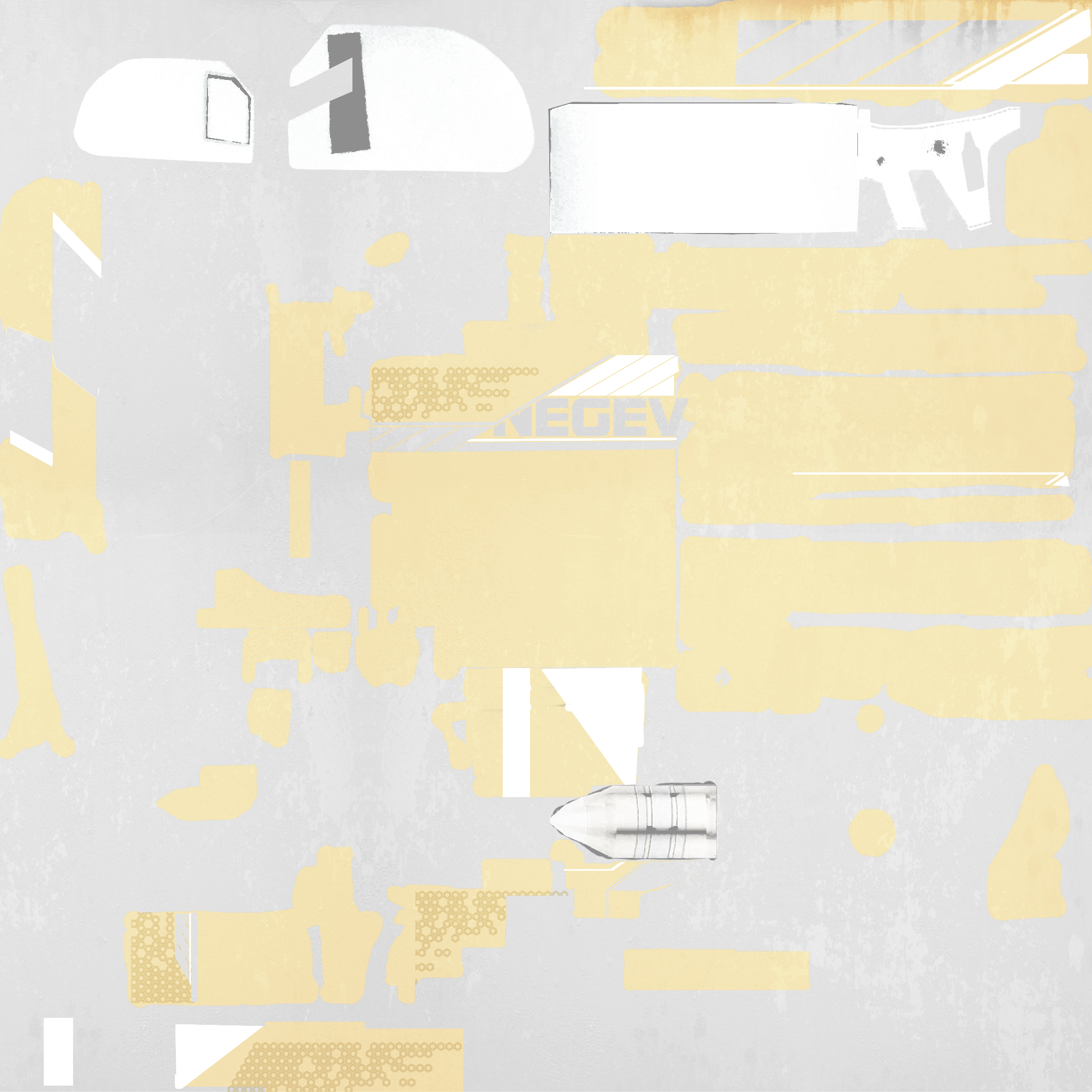 Negev | Power Loader (Well-Worn) Texture #1