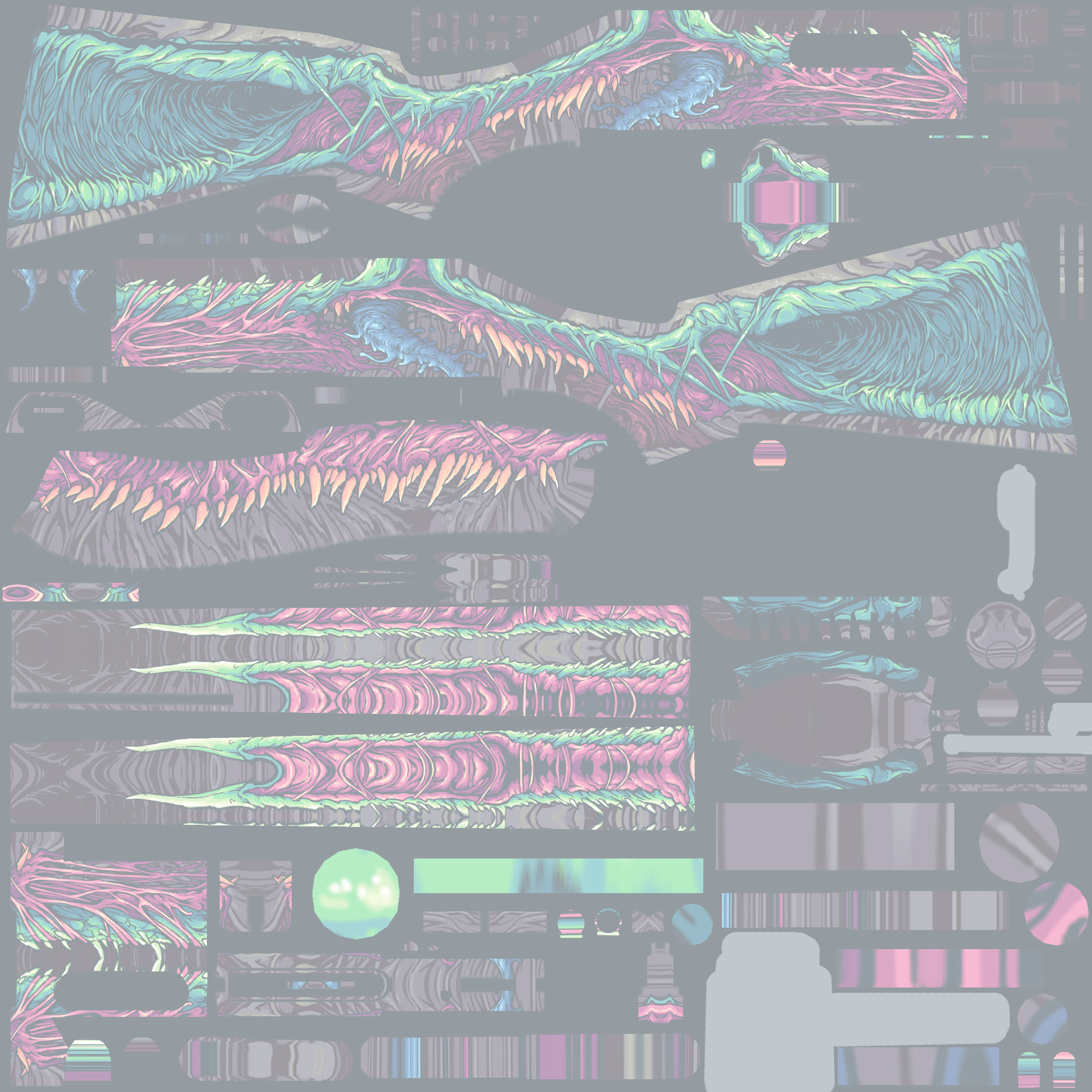 Nova | Hyper Beast (Factory New) Texture #1