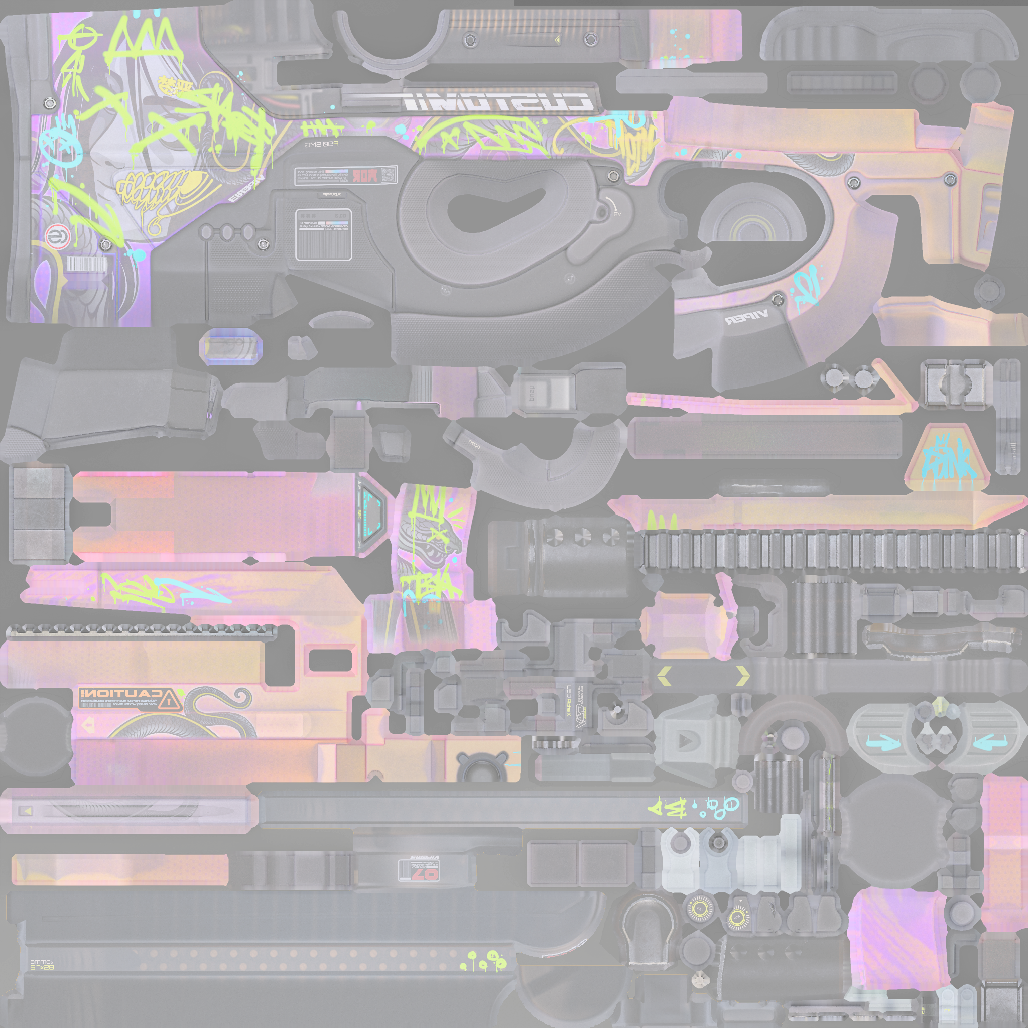 P90 | Neoqueen (Factory New) Texture #1