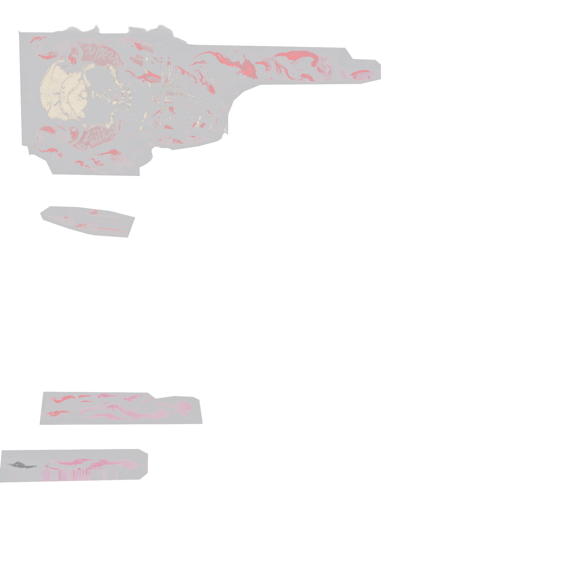 StatTrak™ P90 | Shallow Grave (Well-Worn) Texture #1